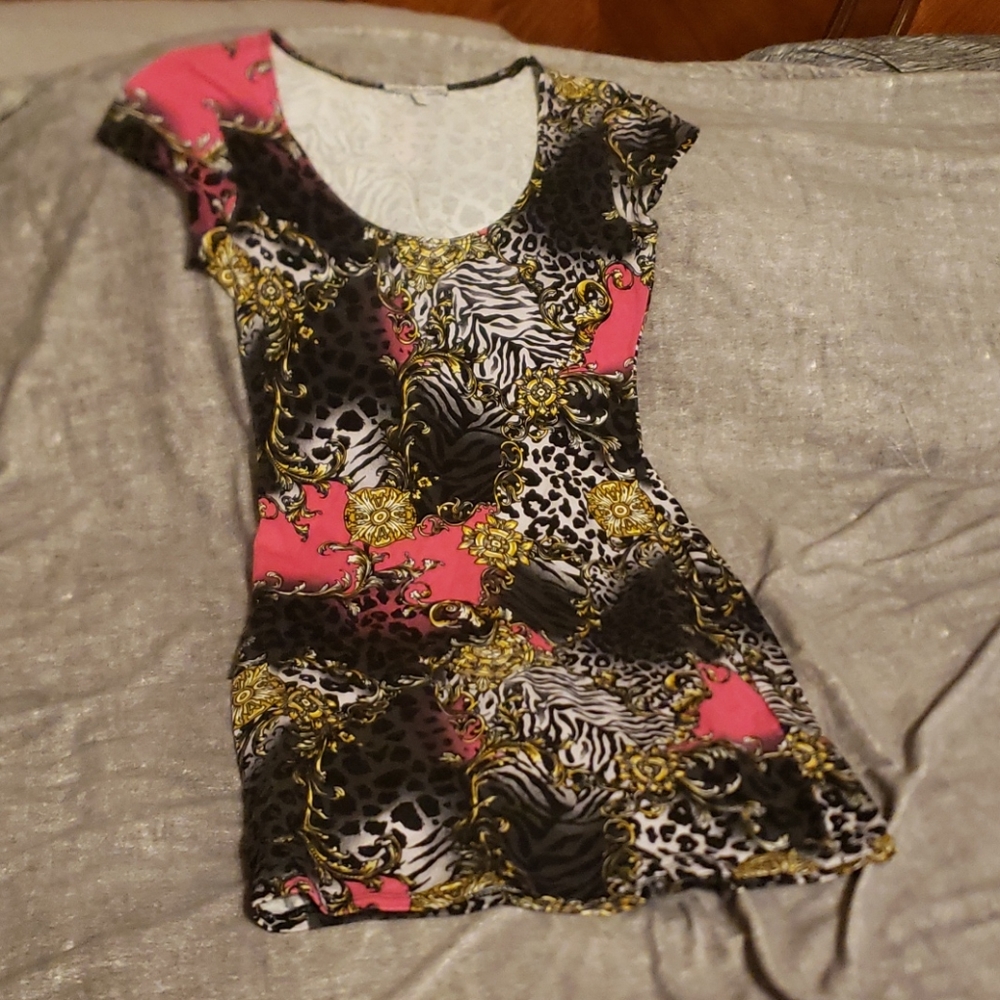Dress short sleeve. I absolutely love this dress!